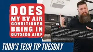 Does my RV Air Conditioner bring in outside air?