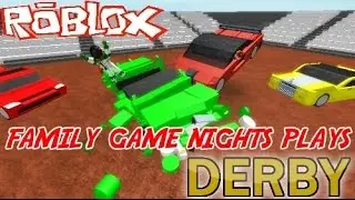 Family Game Nights Plays: Roblox Derby (PC)