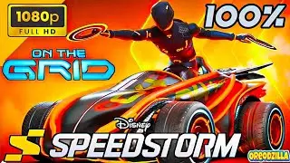 Disney Speedstorm Season 12 On the Grid Chapter 5 Walkthrought 100% Guide TRON | 1080p Full HD