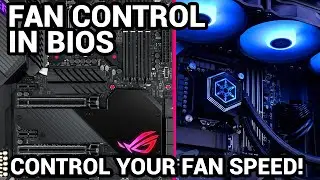 How to Control Fan Speed on PC! PC Fan control in BIOS!