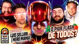 THE FLASH: UMA MERDA INACREDITÁVEL feat.@Hero_Mania 🦊 Alcateia Nerd #24​