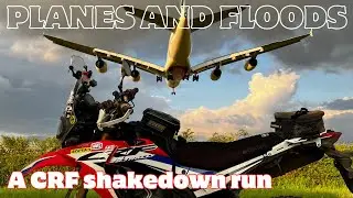 Honda | crf 250 rally | ABR ready .. floods and planes