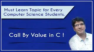 Call by value in C | What is call by value in C