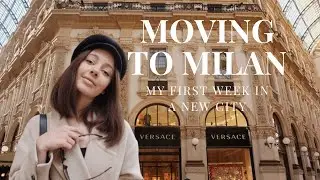moving to milan, my first week in a new city