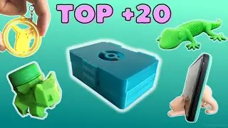 Más de 20 IMPRESIONES 3D Increíbles que Debes Conocer!