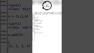 Python Set Method (add & discard)