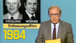 ARD Tagesschau 20:00 Uhr mit Karl-Heinz Köpcke (19.01.1984)