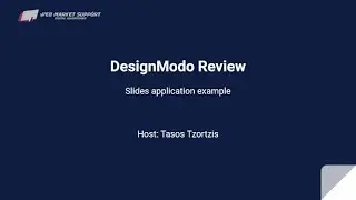 DesignModo Review Slides App Preview Example
