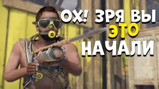 Артефакт Удачи! Оформили переезд соседям с двустволками. Rust Raid