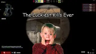 The Luckiest Kills Ever!!! (CS:GO Funny Moments and Lucky Clips)