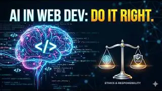 Using Artificial Intelligence Responsibly in Web Development