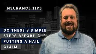 Roof Damage By Hail: Do These 3 Important Steps Before Filling A Claim