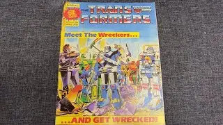 Transformers generation one issue 82 Marvel UK comic complete collection. G1 exclusive artwork story