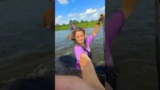 Искупнулись бы? 💦 #конныйблог #конныйтуризм #конныепрогулки #купаниелошадей #аванпост #можайск