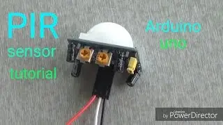 PIR sensor tutorial with arduino uno | Motion detection sensor