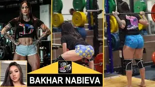 Bakhar Nabieva #3 - Seated Leg Curls, Barbell Deadlifts and Barbell Squats