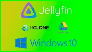 Jellyfin Set up with Google Drive in Windows with Rclone