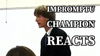 High School Impromptu State Champion (with Captions and Critiques)