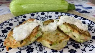 Полезные оладушки из КАБАЧКОВ!