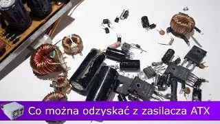 Co można odzyskać z zasilacza ATX / Recykling zasilacza komputerowego ATX