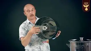 Самогонный аппарат Дачный с двумя разборными сухопарниками