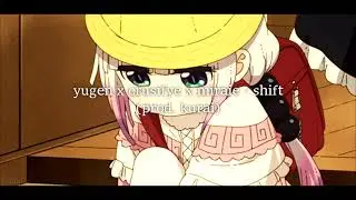 yugen x crusifye x miraie - shift (prod. kurai) ⟪ slowed + reverb ⟫