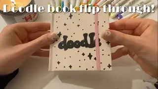 Doodle journal flip through - all my subscribers doodle requests 🫶🏼