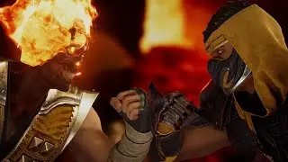 Mortal Kombat 1 - Deadly Alliance Scorpion VS Hellfire Scorpion