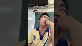 Casual conversation with my Thai students