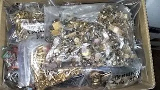 Богатая посылка 7,5 кг на скупку и аффинаж. Обзор