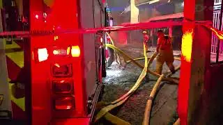 Incendio deja sin hogar a varias familias
