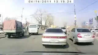 ДТП Марк2 и Соболь (14.04.2011)
