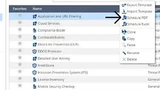 Check Point R80.10 Logs and Monitor Pane – Scheduling Reports