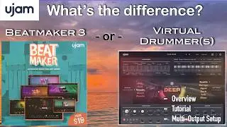 UJAM Drums | Beatmaker 3 versus Virtual Drummer Series Shootout!