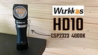 Wurkkos HD10 - Versatile 14500 Torch/Headlamp with Auxiliary RGB LEDs and Anduril 2