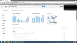How to clear or delete Google search history | 2014