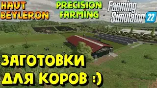Farming Simulator 22 - ГОЛОПОПЫ в Haut-Beyleron #FarmingSimulator22 #HautBeyleron #PrecisionFarming
