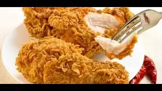 Broasted chicken is the easiest and best way with Secret Crunch like KFC