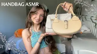 ASMR Handbag tapping👜 (scratching, whispering, rambles)