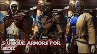 5 unique Armors for Jedi | PART 1 SWTOR 2021