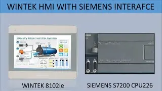 HOW TO INTERFACE SIEMENS WITH WINTEK, INTERAFACE WINTEK WITH SIEMENS