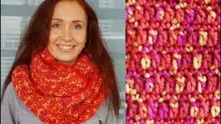 Простой снуд крючком / Crochet snood