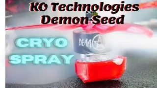 Negative 30 Degrees?! 🥶 KO Technologies Demon Seed Motor With Cryo Freeze Spray ❄️