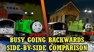 BUSY GOING BACKWARDS REMAKE (SIDE-BY-SIDE COMPARISON)