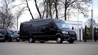 2024 MERCEDES SPRINTER VIP LUXURY KING VAN - Wir transportieren Ihren Luxuswagen diskret und sicher