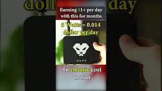 Been earning $1+ per day with this for months