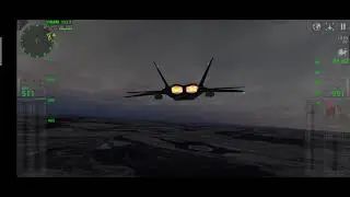 F22 Rapter Over RGIV airport game play