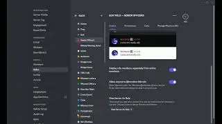 Setting up Role Categories for your Torn Faction's Discord page