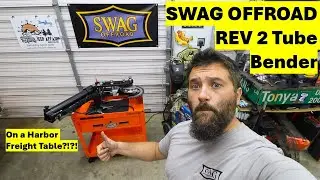 Installing a SWAG OFFROAD REV 2 Tube Bender on a Harbor Freight Tool Cart