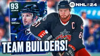 HUGE TEAM BUILDERS RELEASED IN NHL 24 HUT!